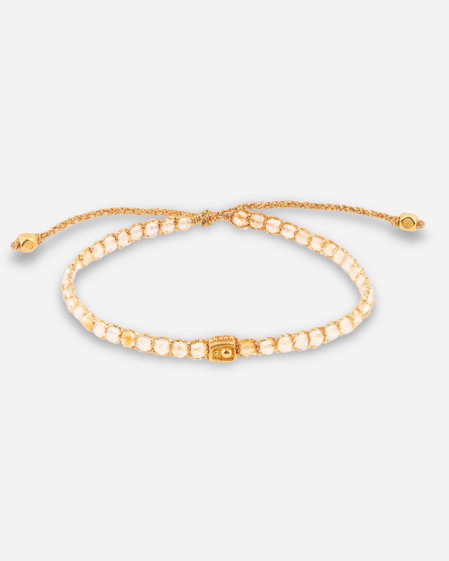 Gelang Citrine dari Brazil | Emas