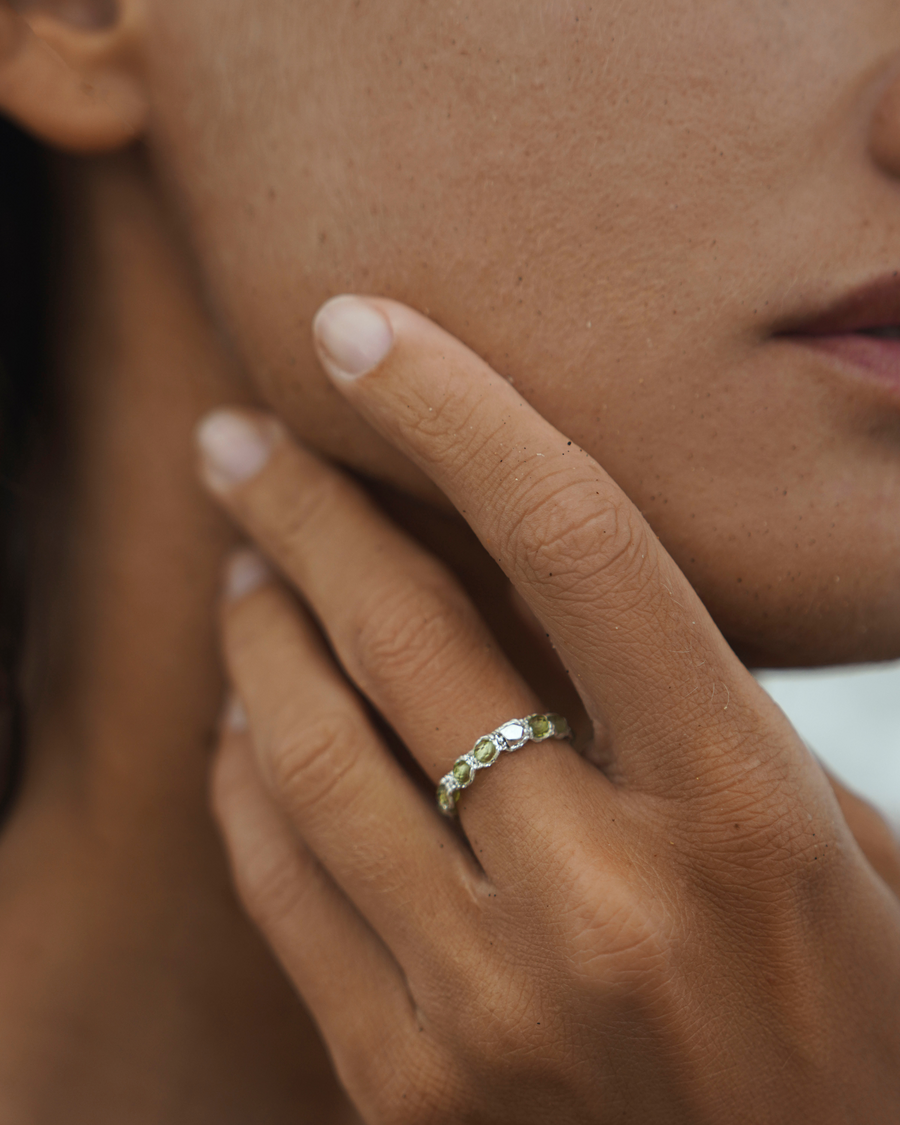 Peridot Rings | Silver