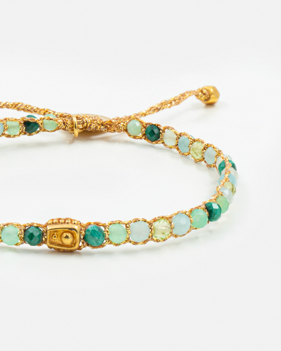 Libra October Bracelet  |  Gold