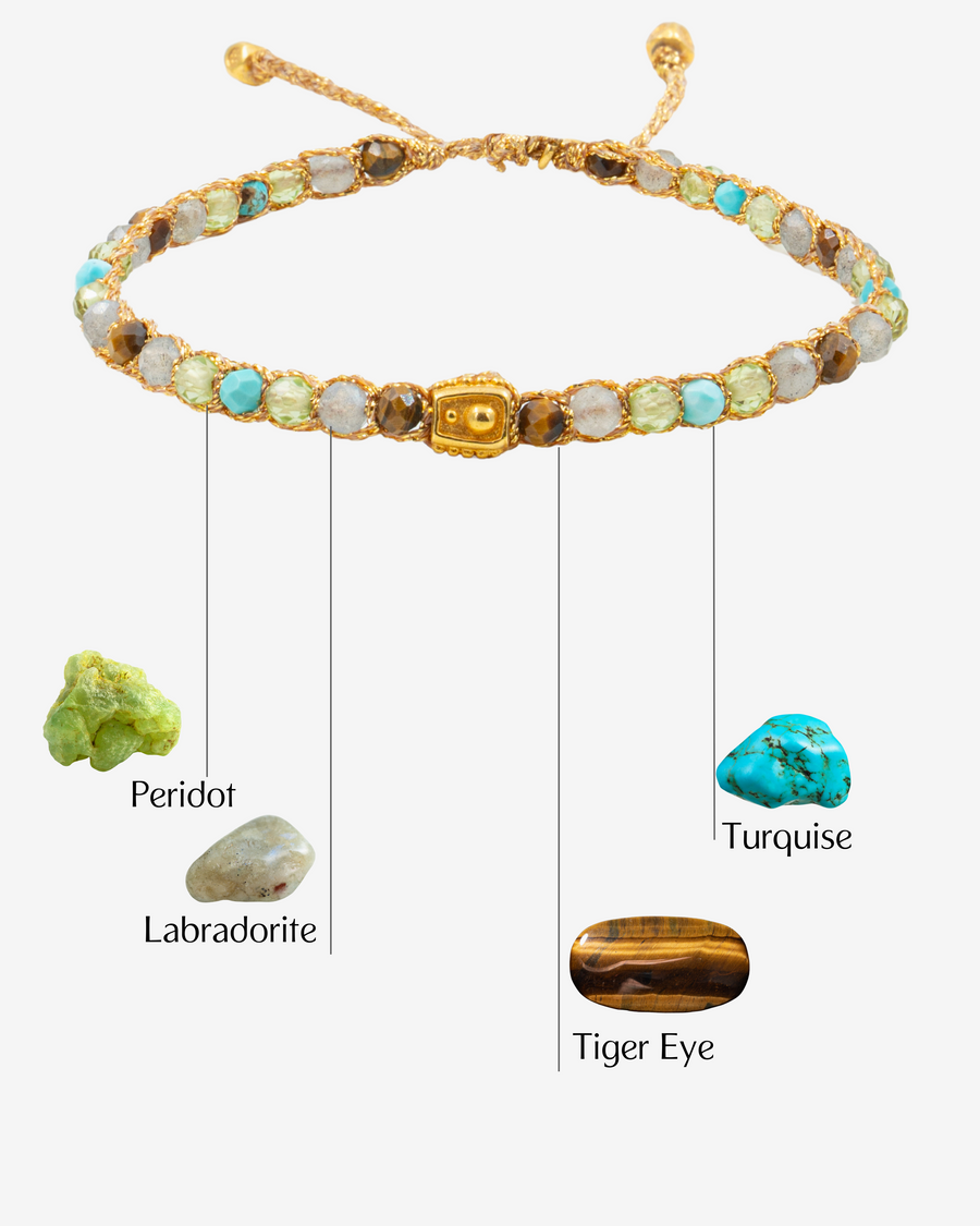 Sagittarius November Bracelet  |  Gold