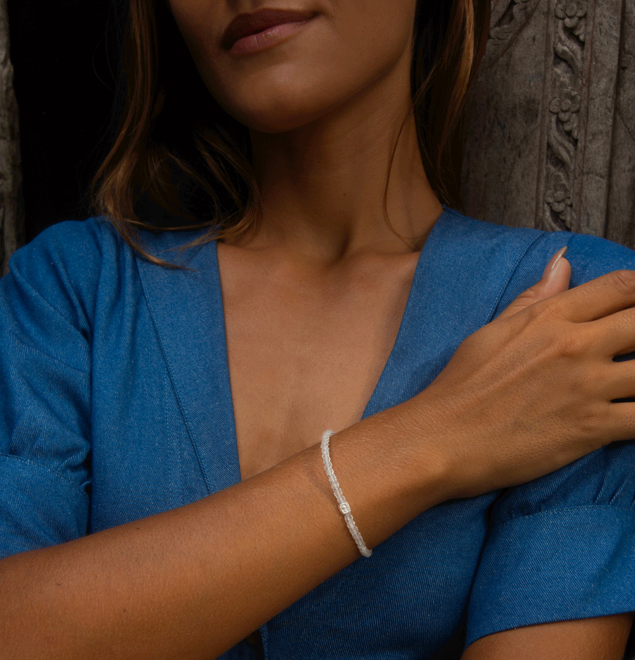 Moonstone Bracelet | Silver