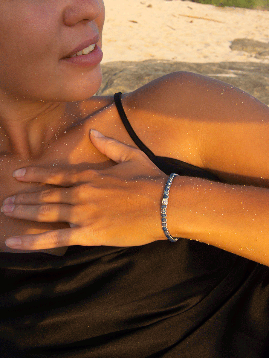 Kyanite Bracelet | Silver