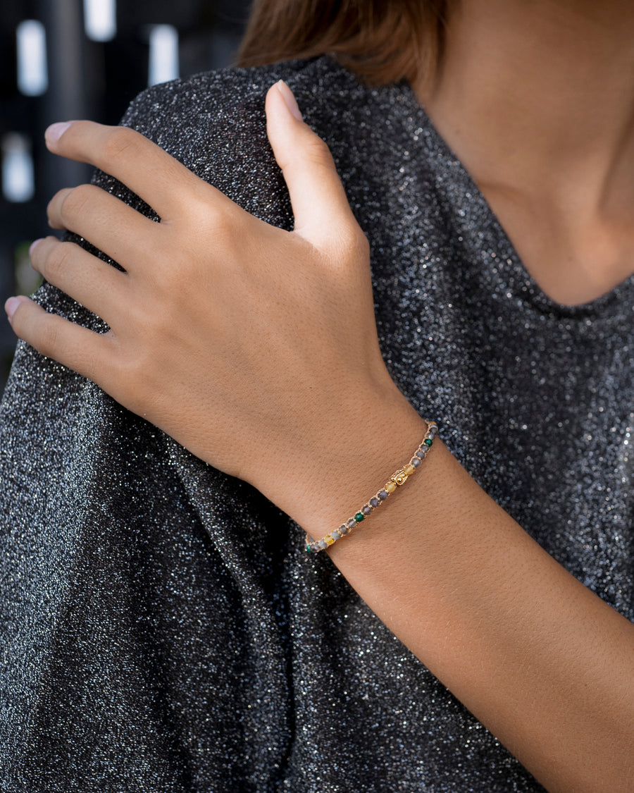 Jupiter Astral Cascade Bracelet | Gold