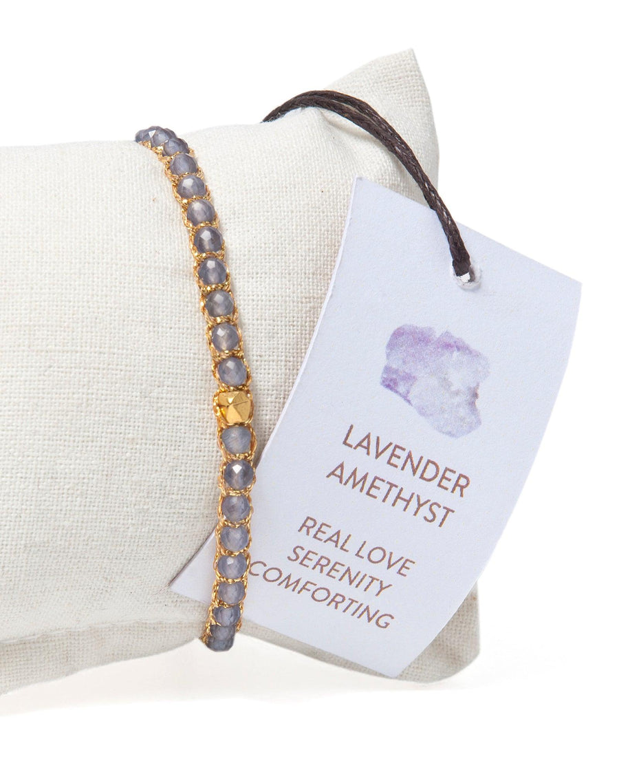 Lavender Amethyst  Bracelet Kids | Nugget