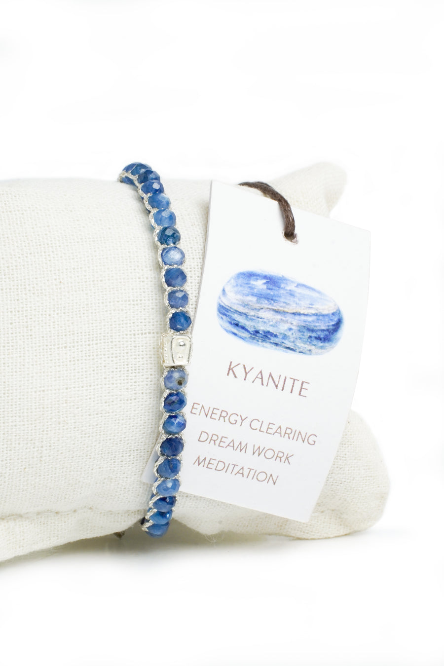 Kyanite Bracelet | Silver