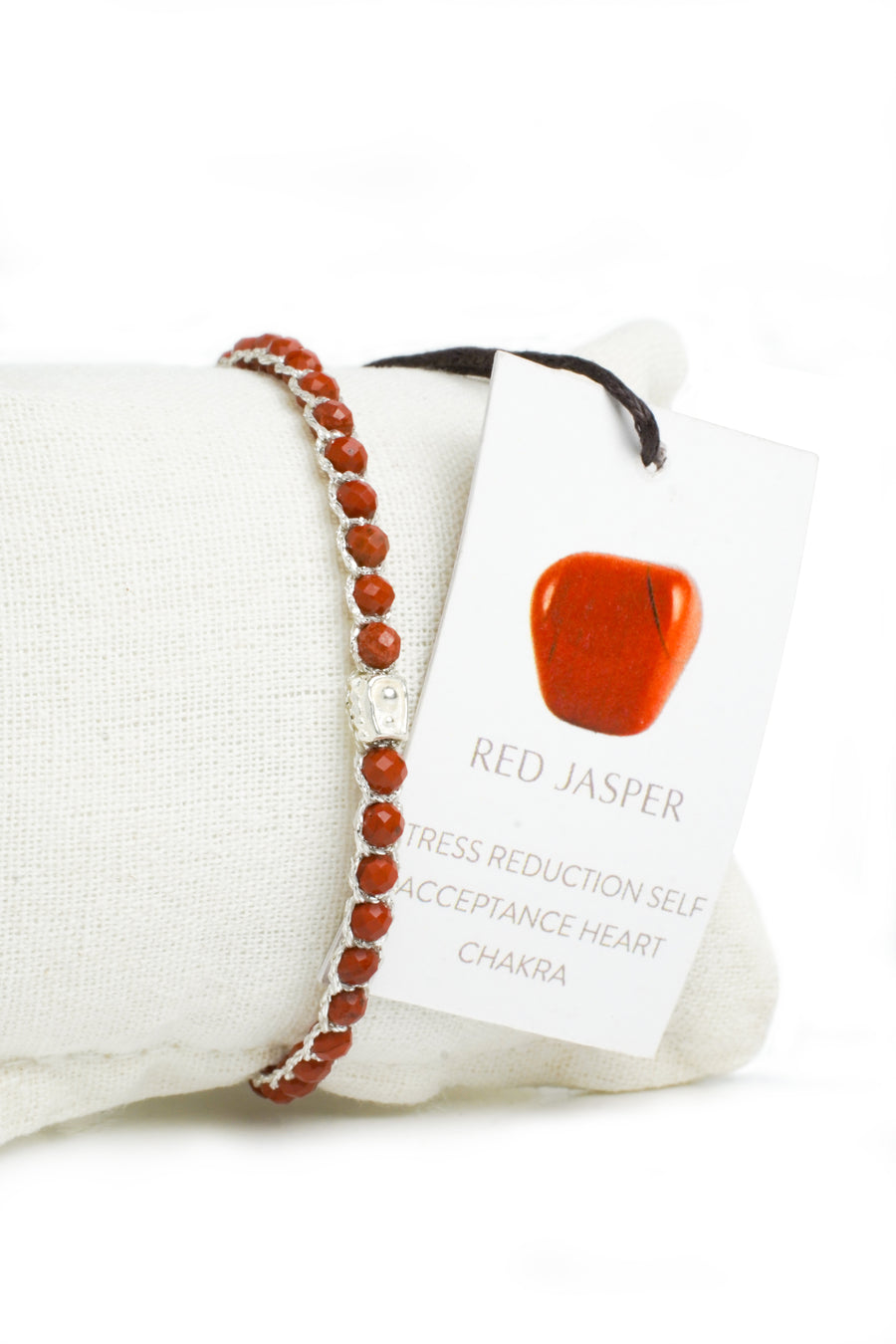 Red Jasper Bracelet | Silver