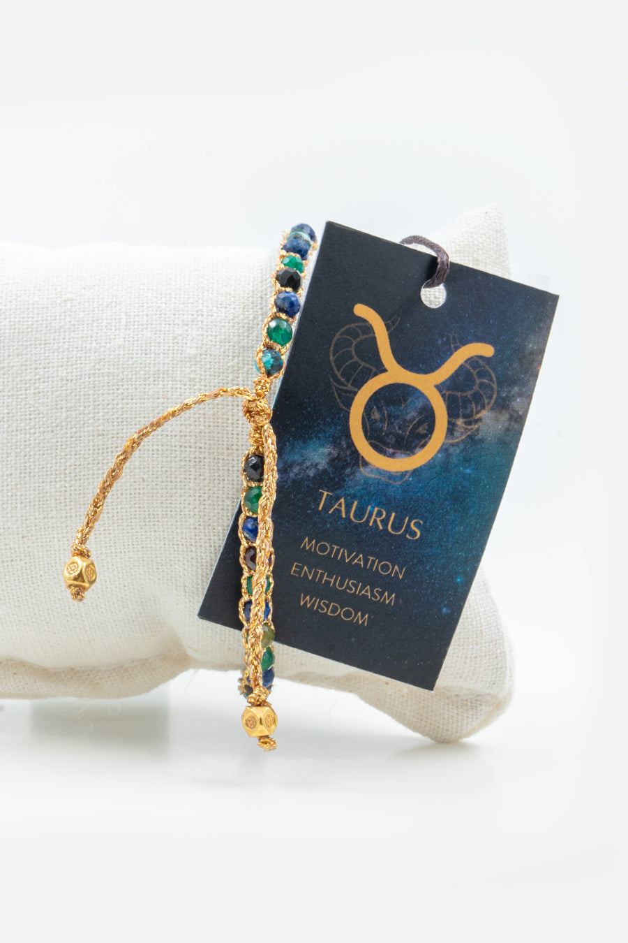 Taurus April Bracelet  |  Gold