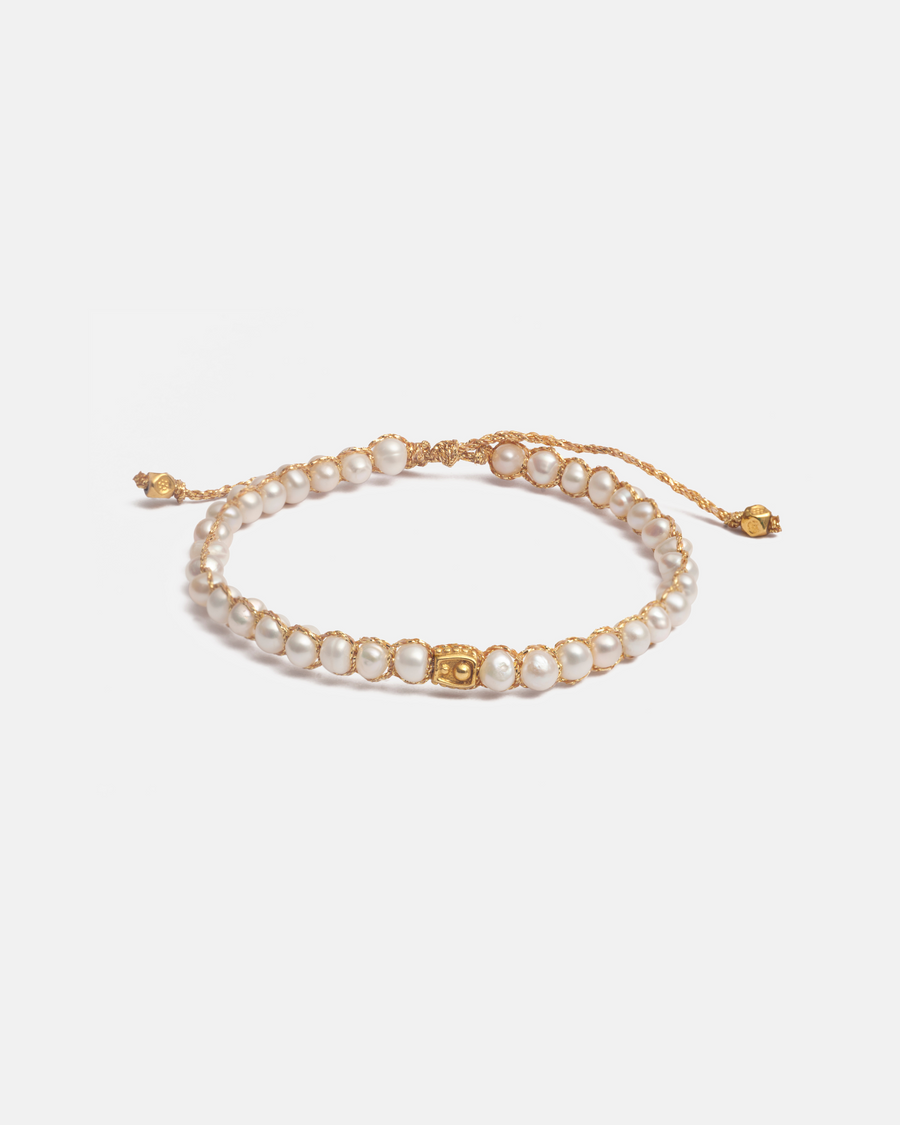 Fresh Water Pearl Bracelet | Gold