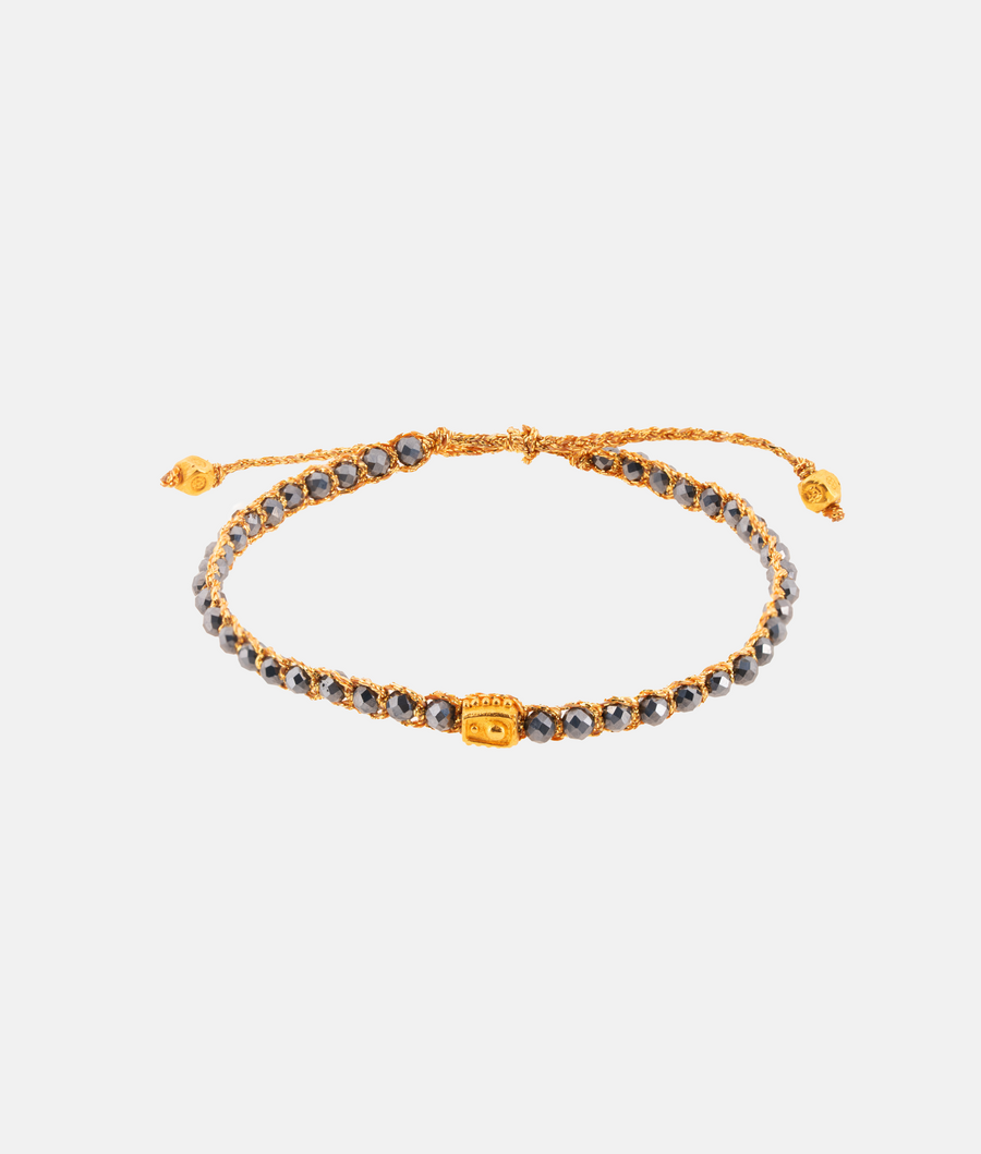 Hematite Bracelet | Gold