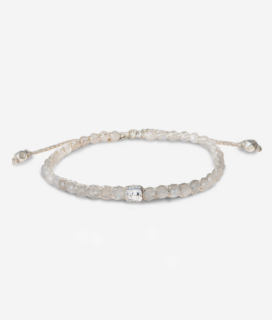 Gelang Labradorit | Benang Perak
