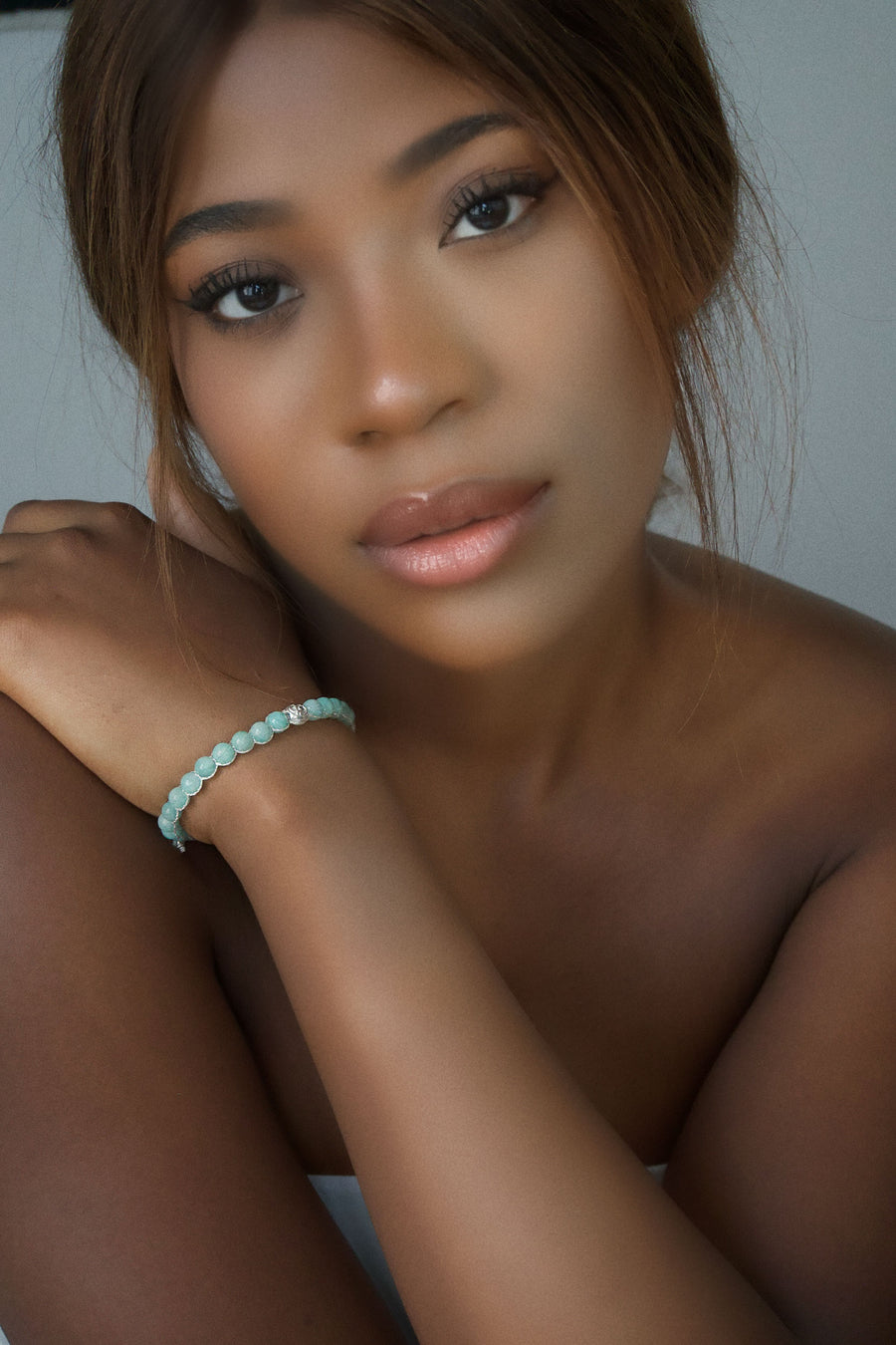 Amazonite 6mm Bracelet | Silver