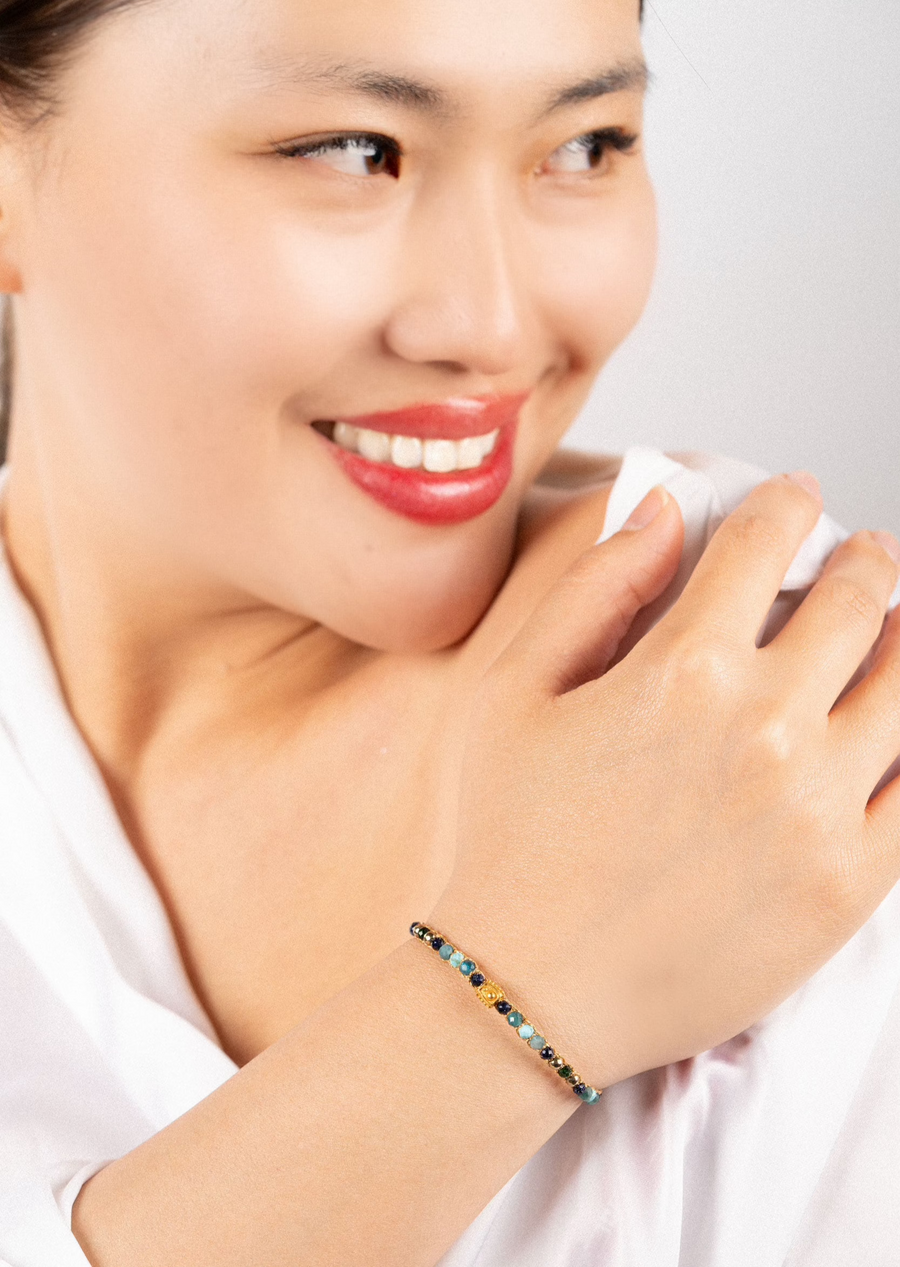 Ocean Deep Bracelet  | Gold