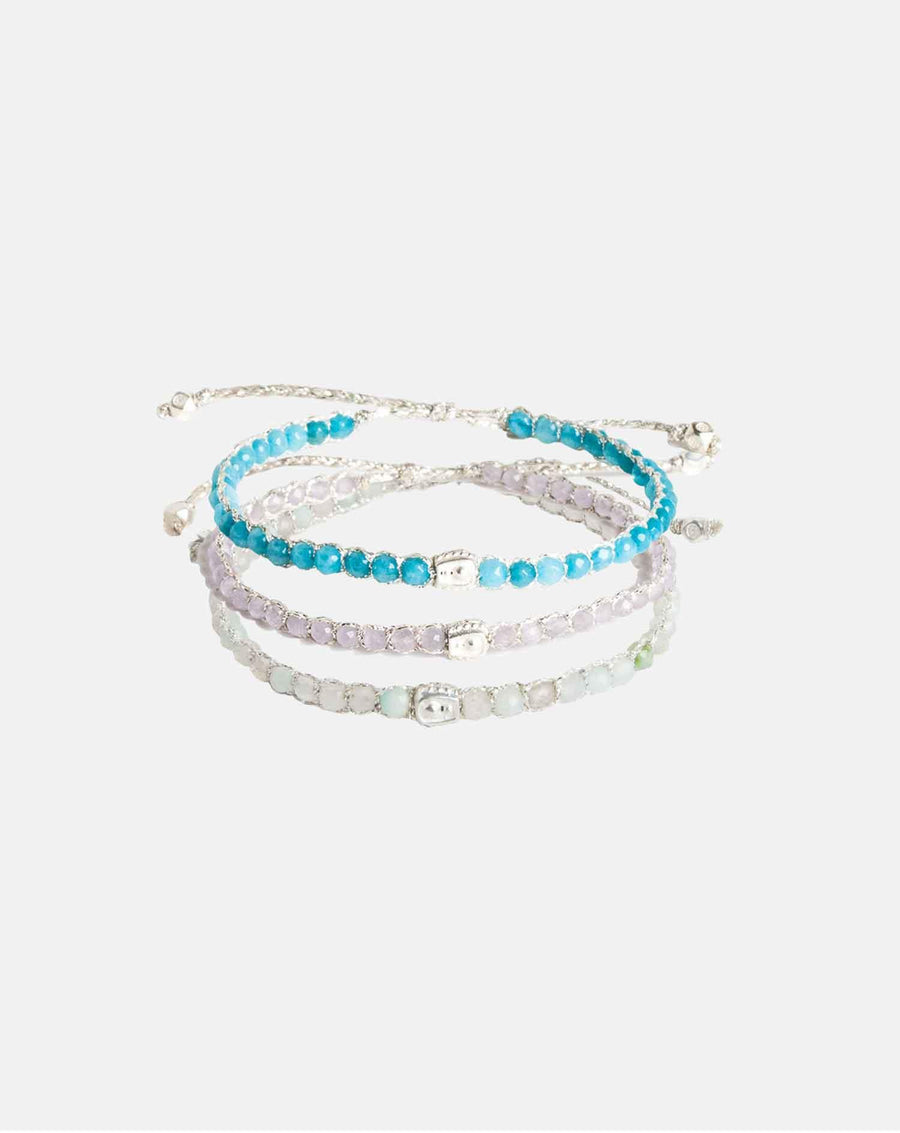 Pisces Stack Bracelet | Silver - Samapura Jewelry