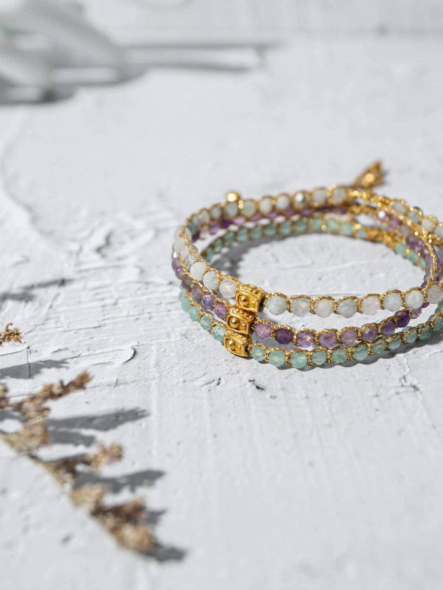 Pisces Stack Bracelet | Gold - Samapura Jewelry