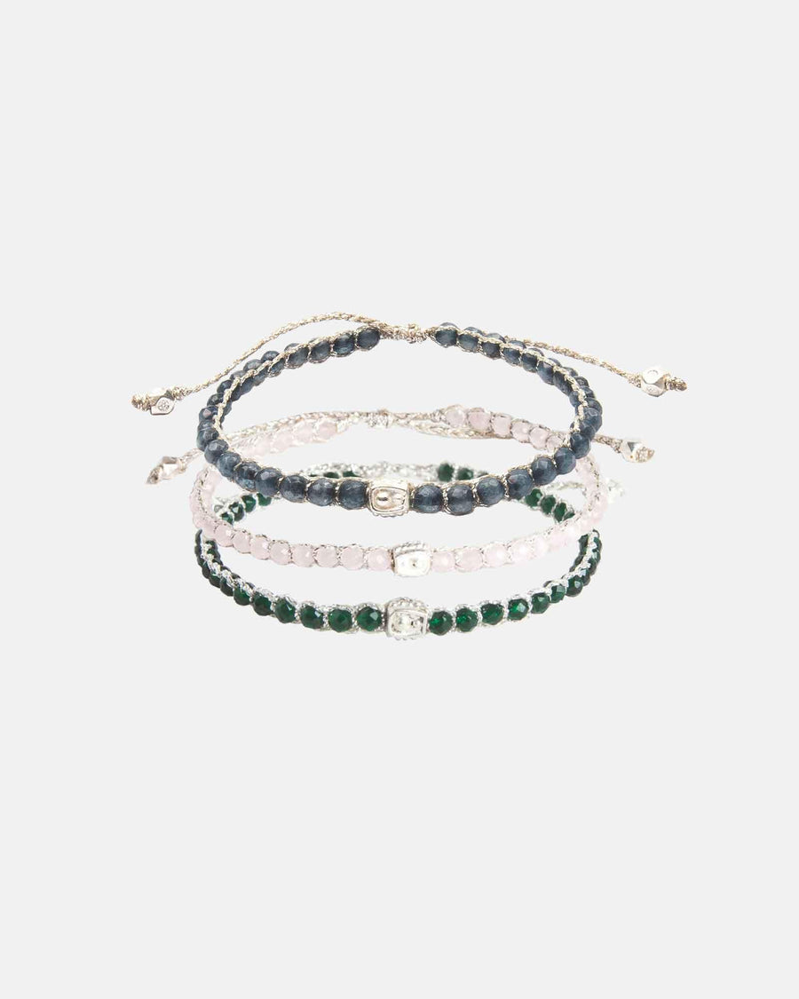 Aries Stack Bracelets | Silver - Samapura Jewelry