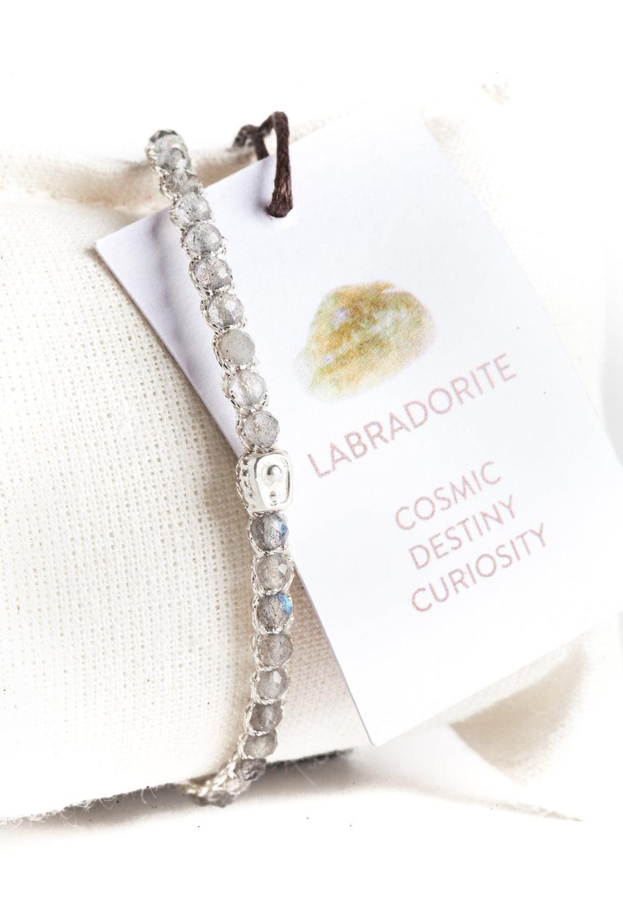 Labradorite Bracelet | Silver