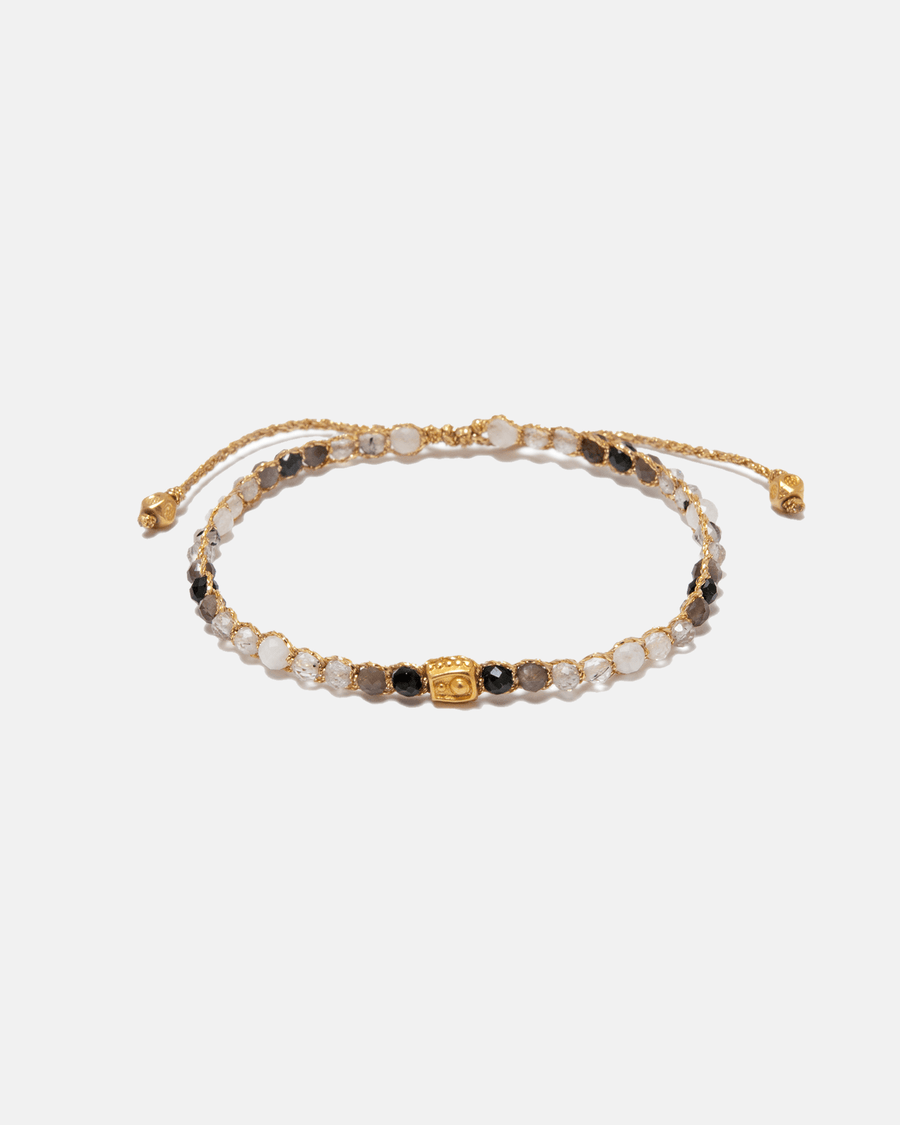Ombre Moon Rock Bracelet | Gold - Samapura Jewelry