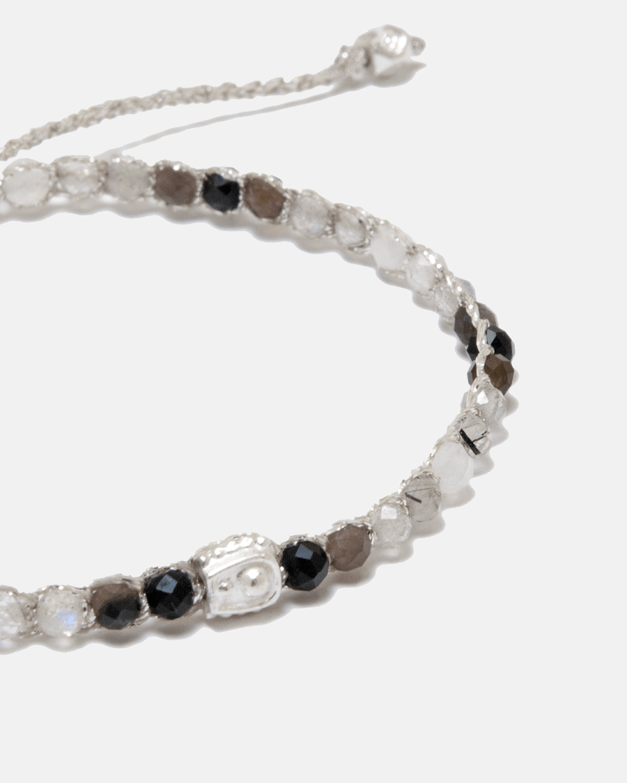 Ombre Moon Rock Bracelet | Silver - Samapura Jewelry