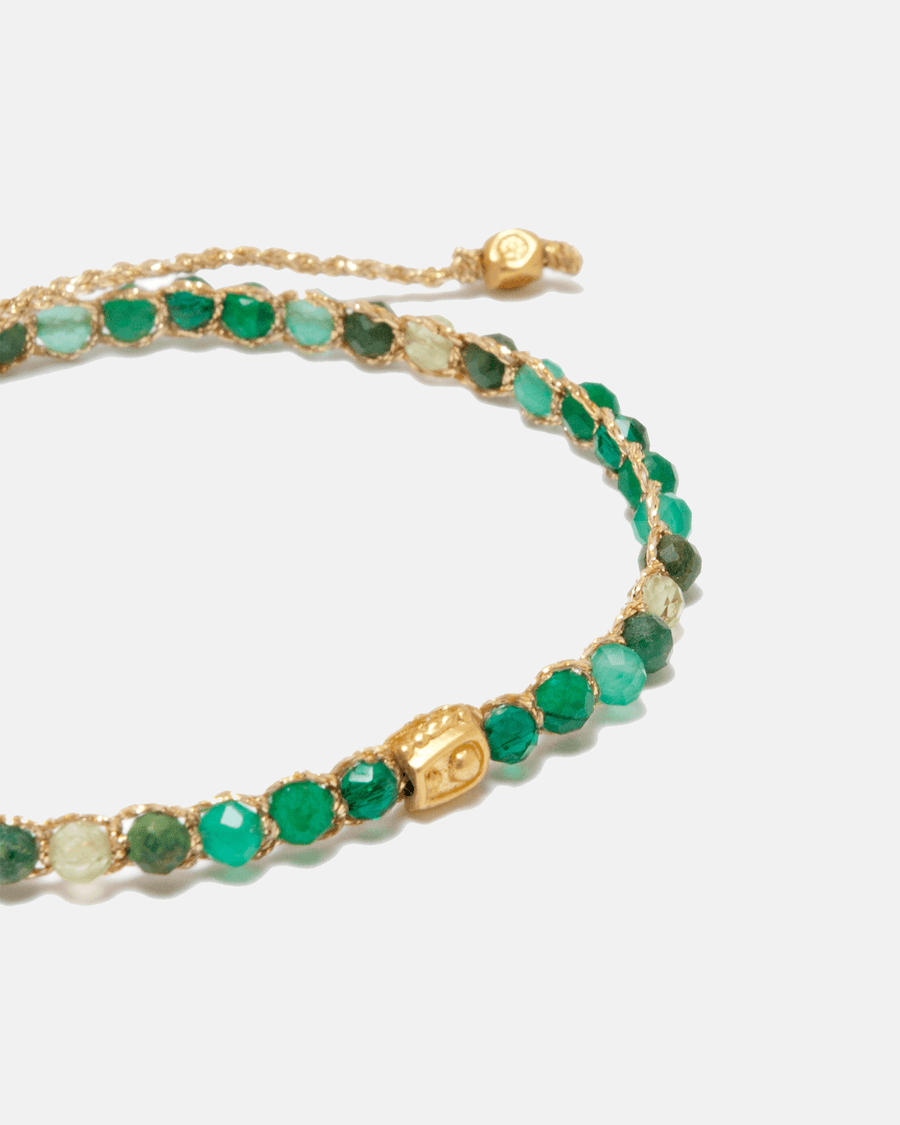 Ombre Green Glow | Gold - Samapura Jewelry