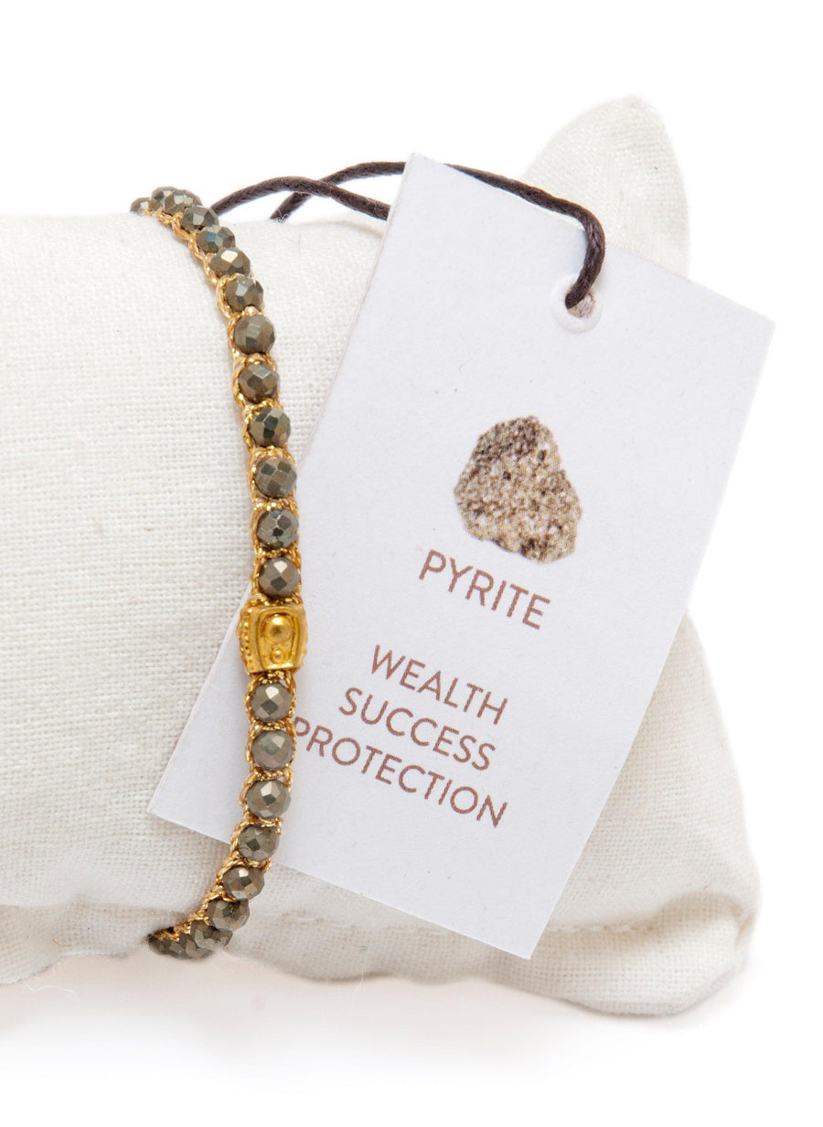 Original Pyrite Bracelet | Gold - Samapura Jewelry