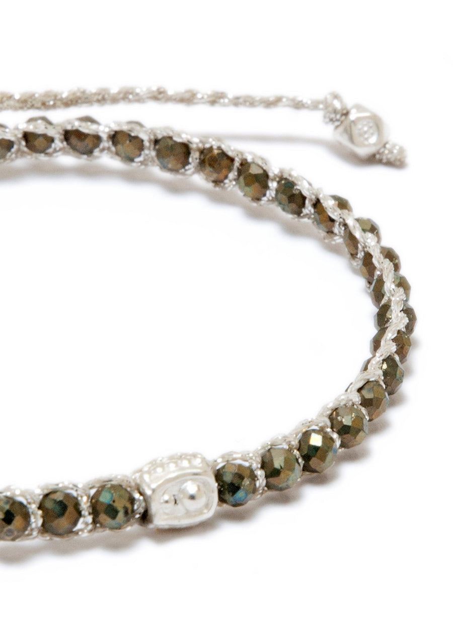 Original Pyrite Bracelet | Silver - Samapura Jewelry