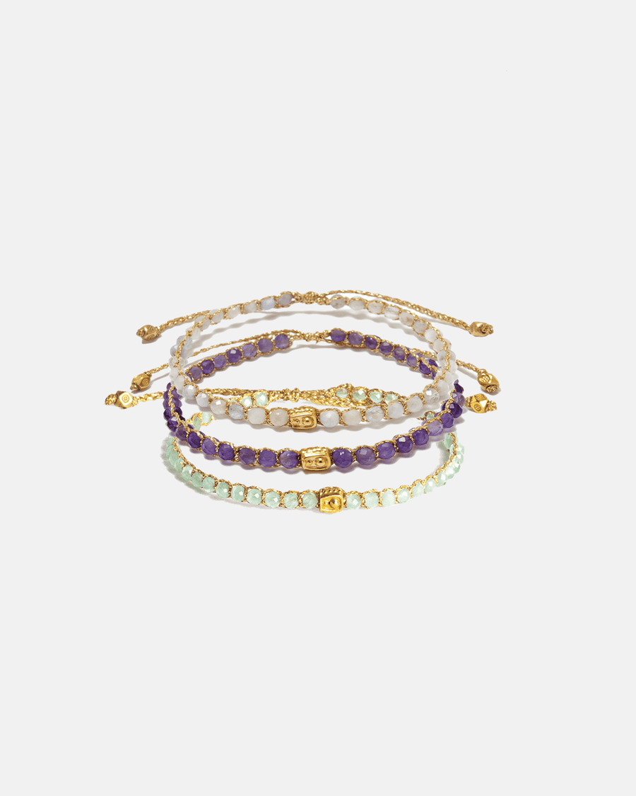 Pisces Stack Bracelet | Gold - Samapura Jewelry