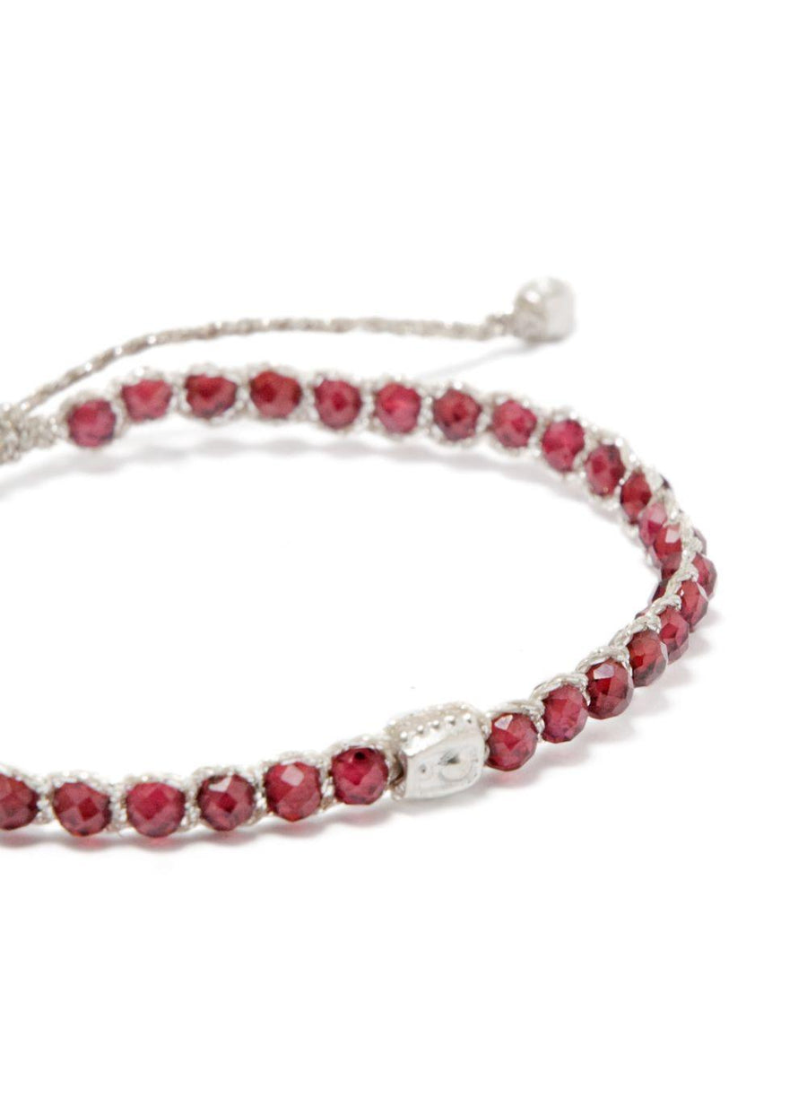 Ruby Bracelet | Silver - Samapura Jewelry