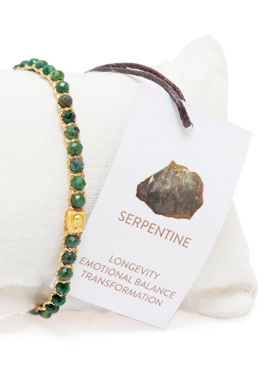 Serpentine Bracelet | Gold - Samapura Jewelry