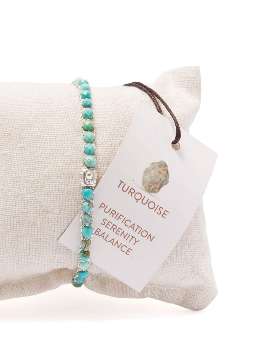 Turquoise Bracelet | Silver - Samapura Jewelry