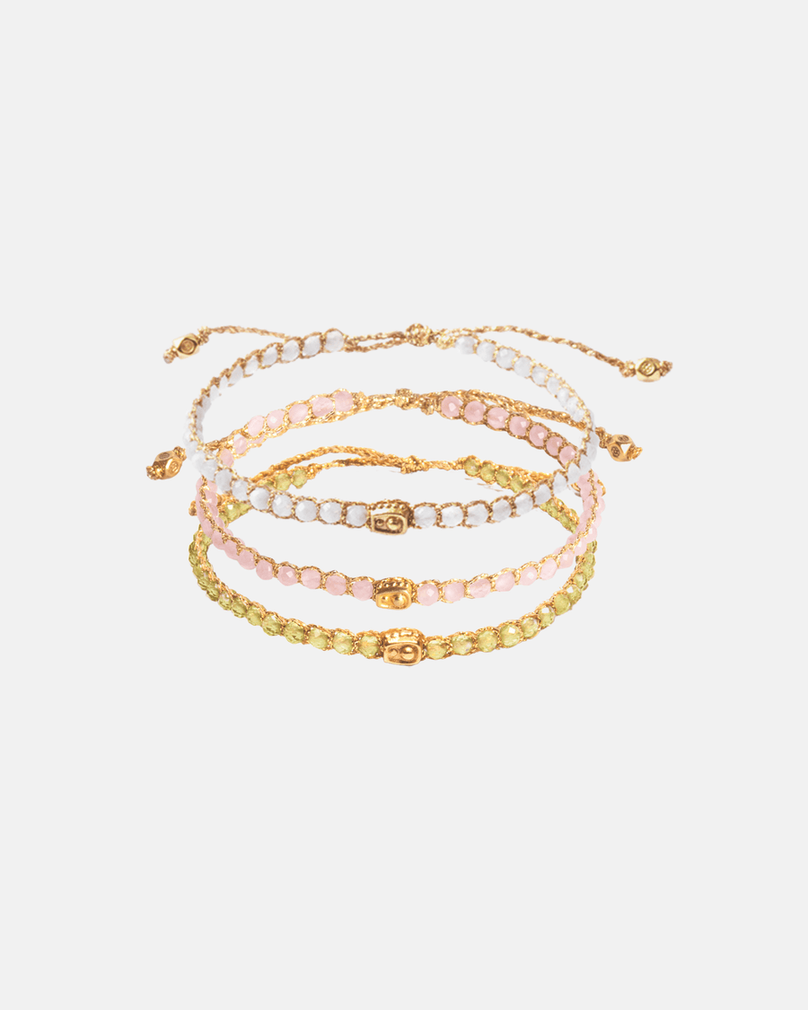 Libra Stack Bracelets | Gold
